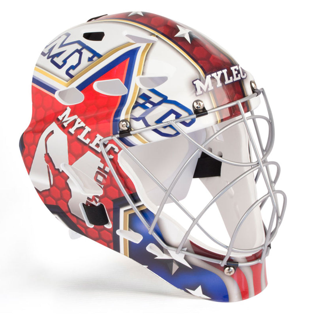 Mylec MK3 Ultra Pro II Goalie Mask Flames