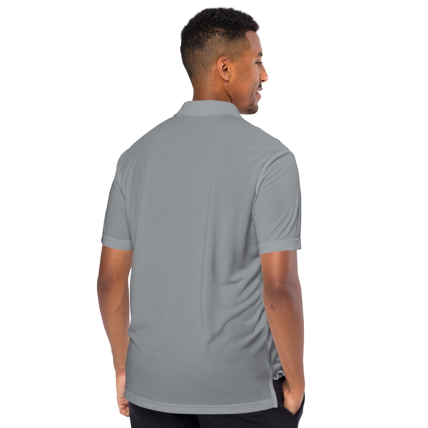 River Rat Hockey adidas performance polo shirt