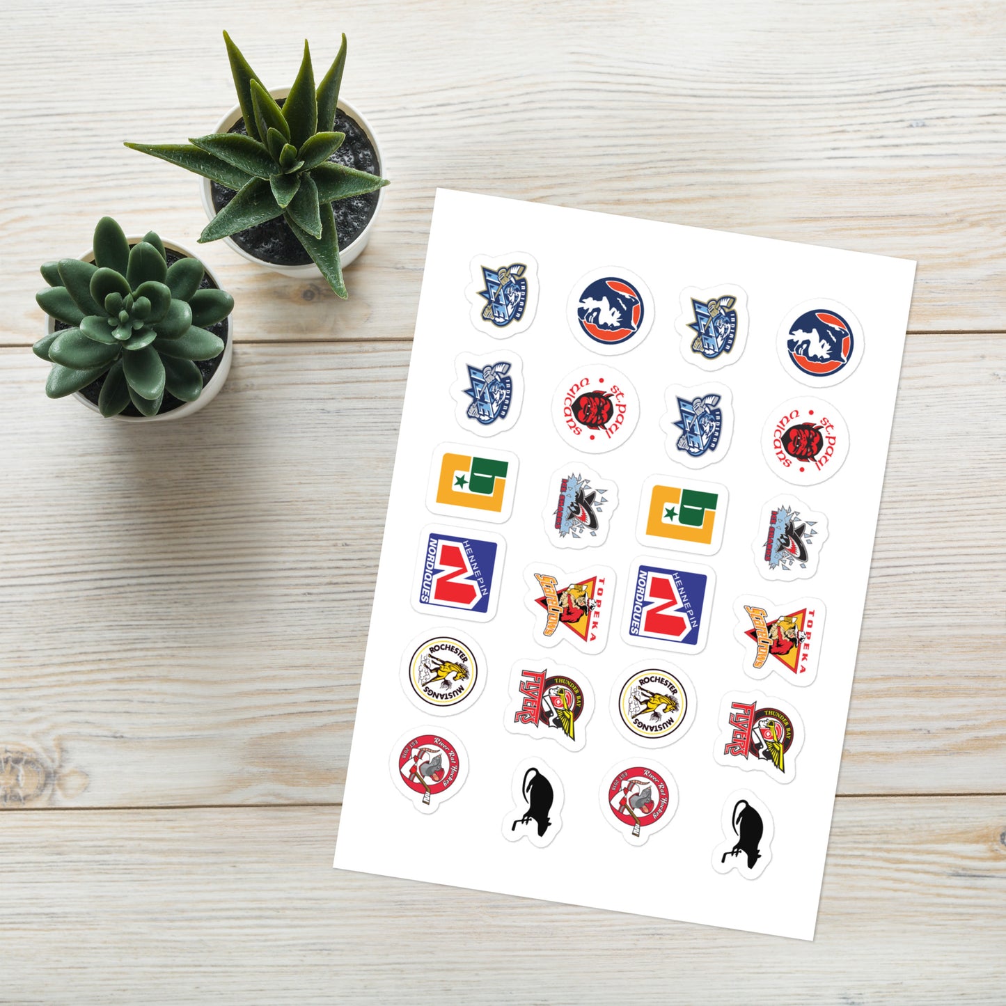 Vintage Junior Mini Stickers Sticker sheet