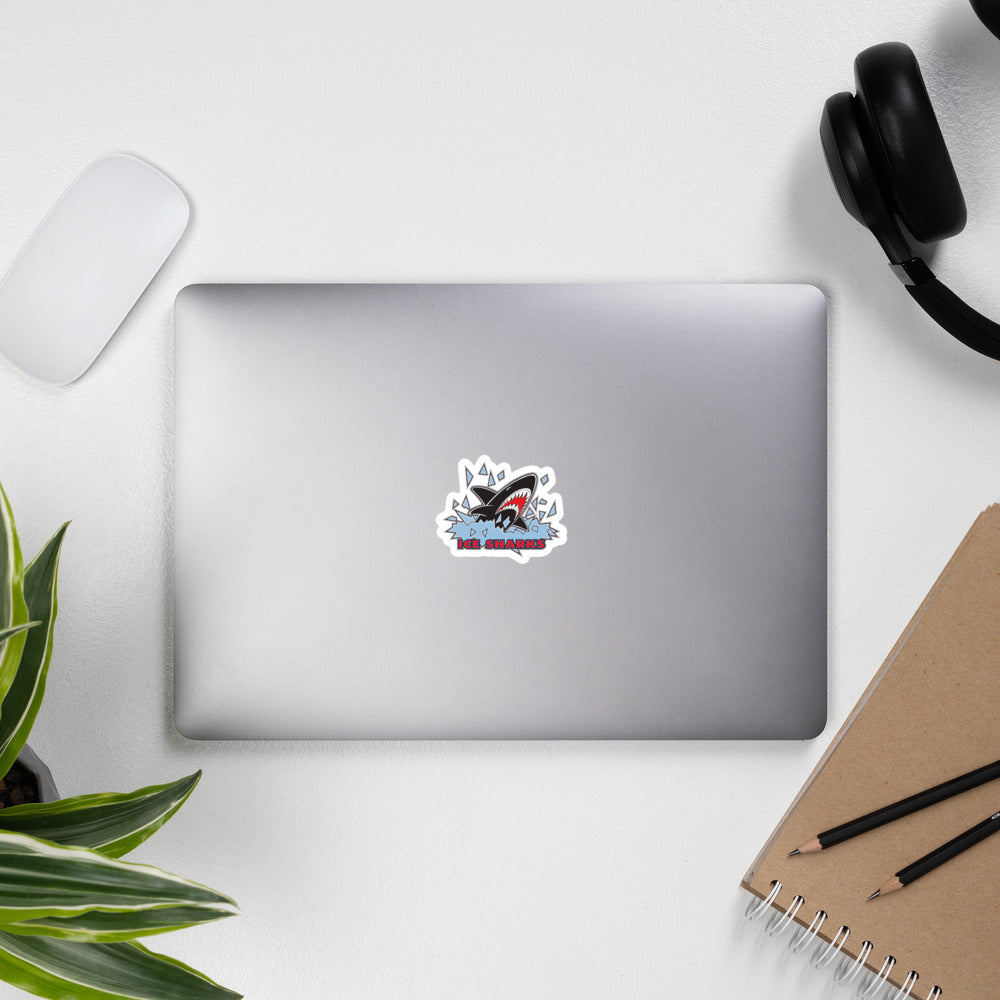Fargo-Moorhead Ice Sharks Bubble-free stickers