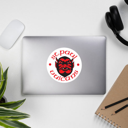St. Paul Vulcans Bubble-free stickers