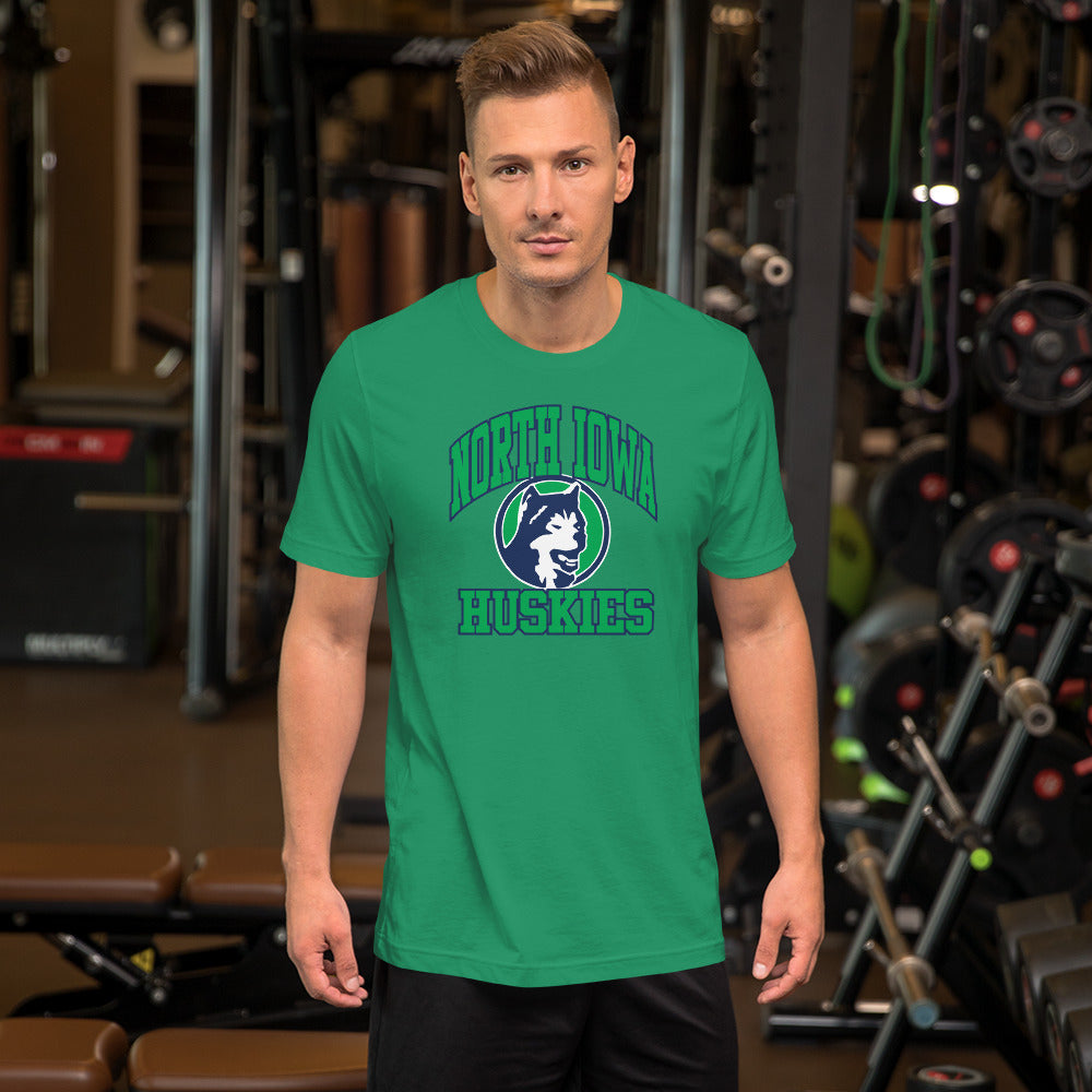 North Iowa Huskies Wordmark Vintage Shirt